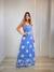 Vestido longo com bordados Larissa - comprar online