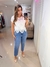 Blusa Feminina com Aplicações em Pérolas na internet
