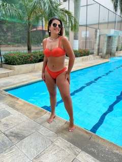 Biquini Pitanga Gabi Coral
