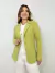 Blazer Feminino em alfaiataria Paula- Verde Pistache