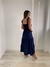 Vestido Feminino de Alça com Babados Laís