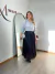 Saia Feminina Midi Acetinada Alícia na internet