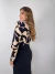 Camisa Feminina estampada com botões Liz - loja online