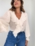 Imagem do Blusa Feminina em Crepe Plissado com babados Andy