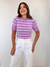 Blusa Feminina em Tricot listrada Laura - loja online