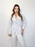 Blazer Feminino em Alfaiataria Paula - Cinza Claro