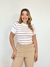 Blusa Feminina em Tricot listrada Laura - comprar online