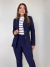 Blazer Feminino Alfaitaria Paula Azul Marinho na internet