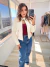 Jaqueta Feminina em Couro Eco - comprar online