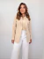 Blazer Feminino Alfaitaria Paula- Bege Claro - comprar online
