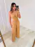Conjunto Feminino Cropped e calça Pérola- Dourado na internet