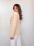 Blazer Feminino Alfaitaria Paula- Bege Claro - UseCarolMaia