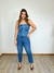 Cropped Jeans sem alça Alyssa na internet