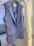 Colete Feminino em Alfaiataria Alongado Paula - Azul Bebê - comprar online