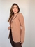 Blazer Feminino em alfaiataria Paula - Mocha Mousse - UseCarolMaia