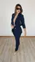 Blazer Feminino Alfaitaria Paula Azul Marinho - comprar online