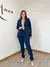 Blazer Feminino Alfaitaria Paula Azul Marinho - loja online