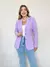 Blazer Feminino Alfaitaria Paula- Lavanda - comprar online