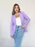 Blazer Feminino Alfaitaria Paula- Lavanda na internet