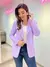 Blazer Feminino Alfaitaria Paula- Lavanda
