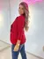 Blazer Feminino em Alfaiataria Paula- Vermelho - UseCarolMaia