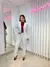 Blazer Feminino em Alfaiataria Paula - Cinza Claro - UseCarolMaia