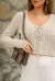 Blusa Cropped Feminina em Tricot Argélia - comprar online