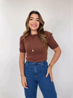 Blusa Feminina em Tricot com Manga Princesa Lari - comprar online
