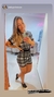 Conjunto Feminino Short e Blusa Em Tricot Kelly Preto e Branco na internet