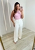 Calça Feminina Pantalona em Viscose Luana