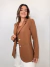 Blazer Feminino Alfaitaria Paula- Marrom Canela