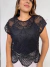 Blusa Feminina com Aplicações em Pérolas - UseCarolMaia