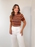 Blusa Feminina em Tricot listrada Laura - comprar online