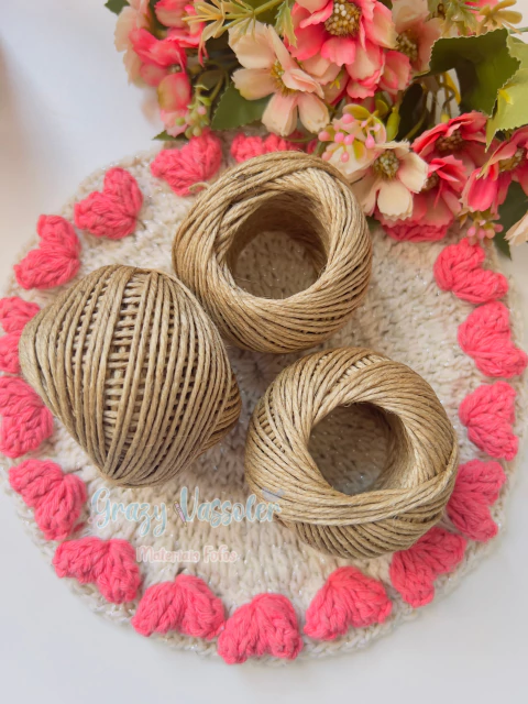 Cordão Rami Sisal 1mm - 40 metros - comprar online