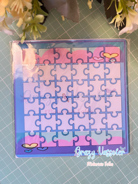 Stencil Quebra Cabeça 14,5 cm - comprar online