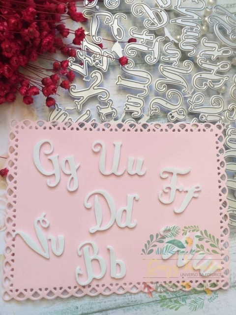 Alfabeto Cursivo Maiúsculo/Minúsculo