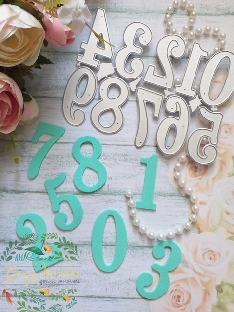 Números 5,5 cm