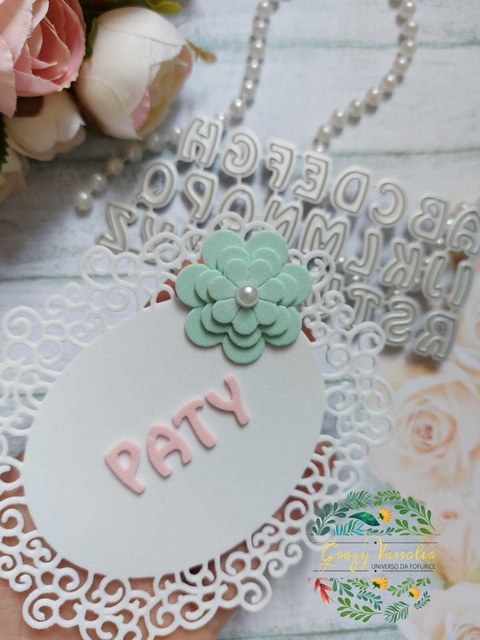 Alfabeto Paty (1,5 cm de altura cada letra)