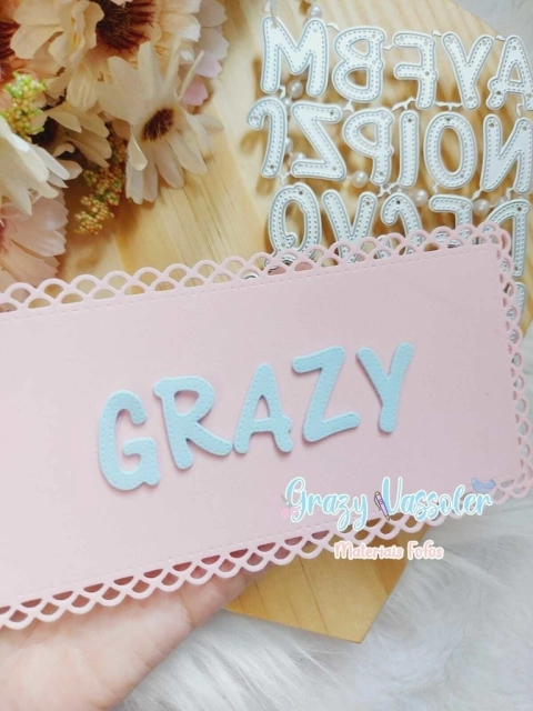 Alfabeto Costurinha - Maiúsculo