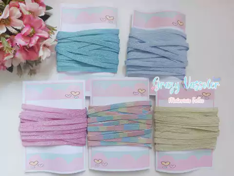 Elástico chato 7mm Glitter - 2 metros - comprar online