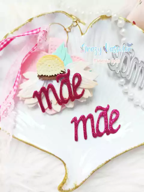 Palavra Mãe - Cursivo