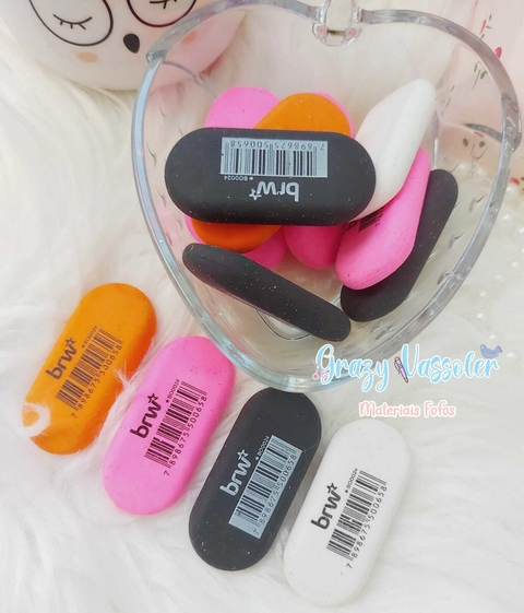 Borracha de Apagar Oval Neon BRW