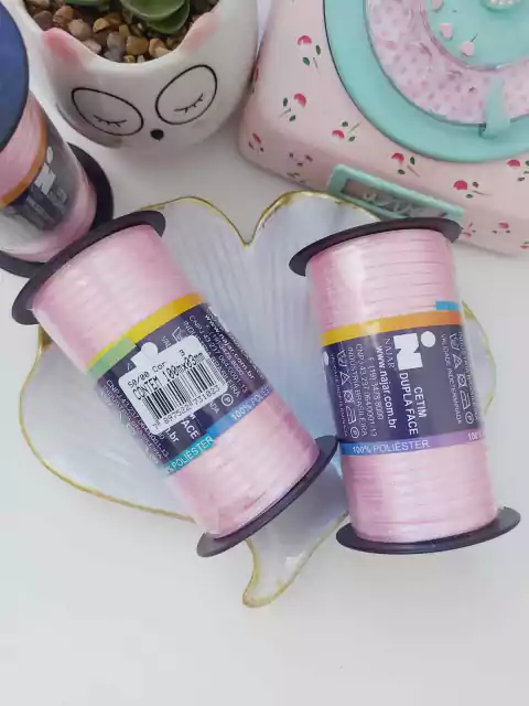 FITA DE CETIM Najar DUPLA FACE 3MM - 100 metros