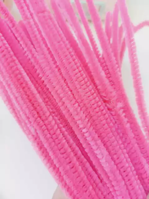 Chenille 30 Cm - Cores fortes - 10 unidades