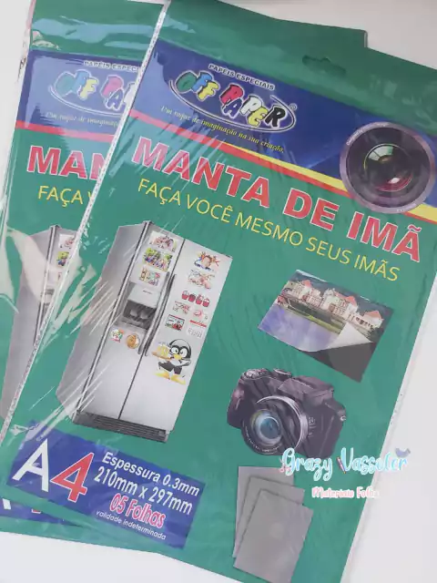 Manta de Imã – A4 Pacote com 5 Folhas