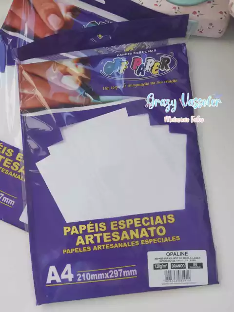 Papel Especial A4 Opaline 120g/m²