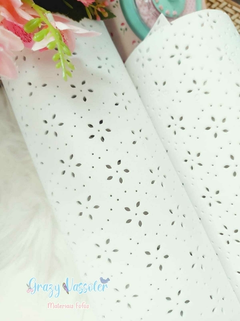 E.V.A Vazado 60x40 cm Flor - comprar online