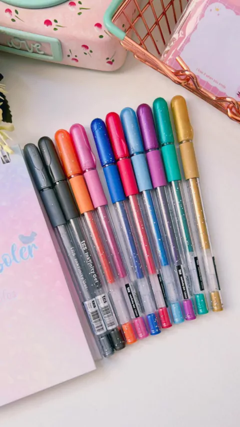 Caneta Gel Inkfinity - Cores Glitter – 1.0mm