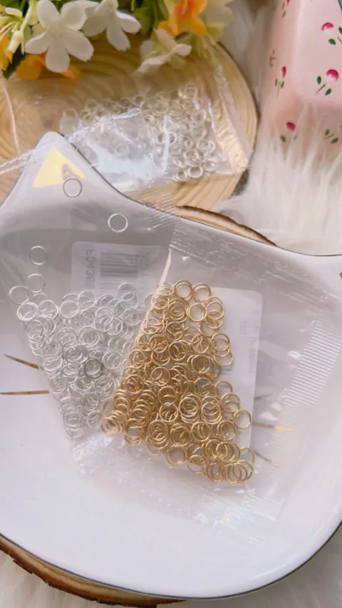 Mini Argola 6mm - 200 unidades - comprar online