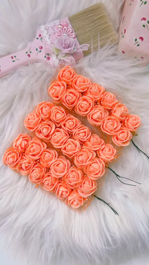 Mini Flor de E.V.A - 3 kits (36 flores) - comprar online